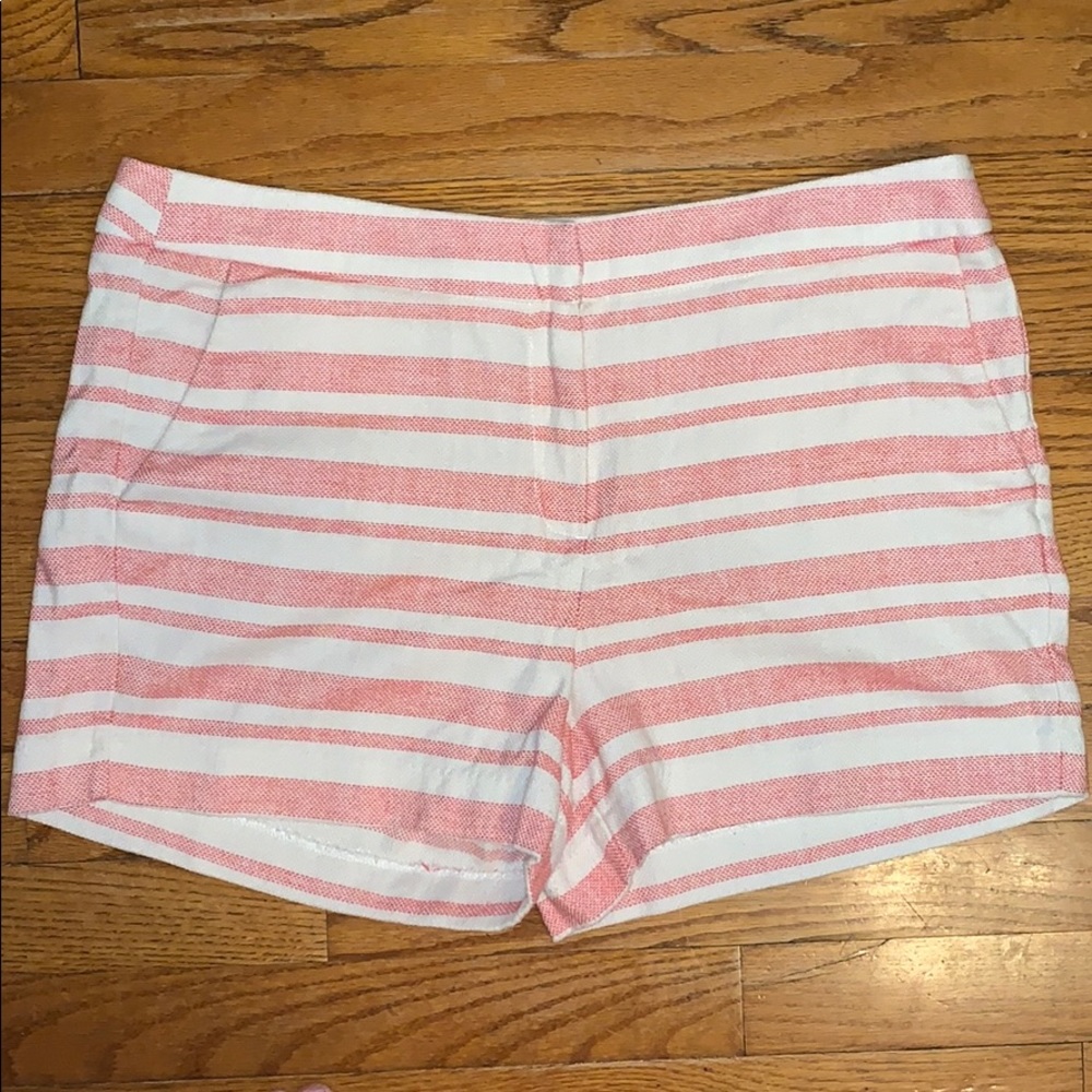 Shorts red and cream